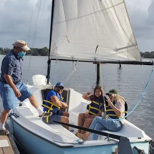 Boats everywhere here