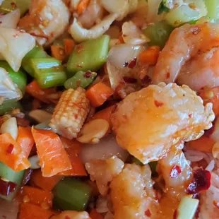 Kung Pao shrimp