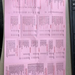 Menu Dec 2022
