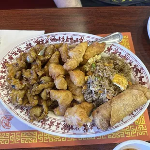 Orange Chicken Entree