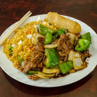Pepper Steak Combo