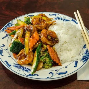 Shrimp with Garlic Sauce