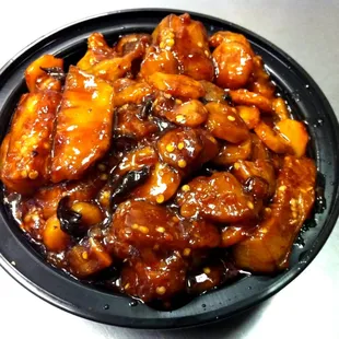 Eggplant in Hot Garlic Sauce