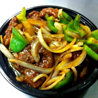 Beef with Black Pepper Sauce Chef's Special