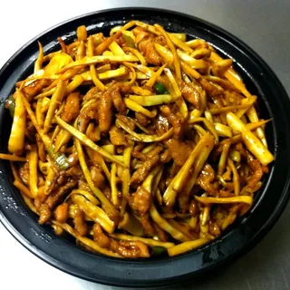 Shredded Pork with Bamboo Shoot