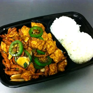 Shredded Pork with Diced Tofu