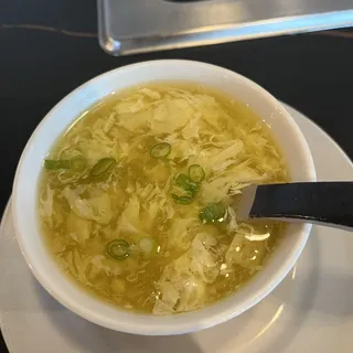 Small Chicken Broth Egg Drop Soup