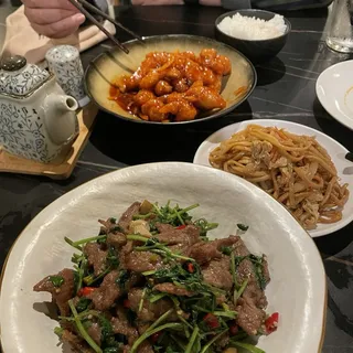 Spicy Cilantro Shredded Beef