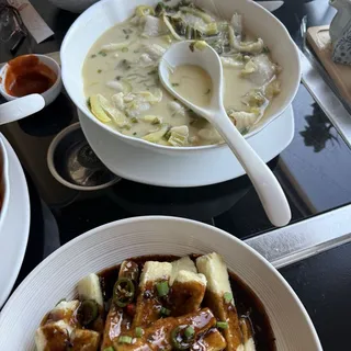 Spicy Sour Pickled Mustard Fish