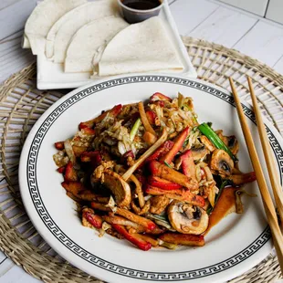 Moo Shu stir-fry
