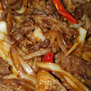 Mongolian beef