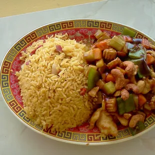 Chicken with Cashew Nuts