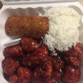 Orange Chicken Lunch