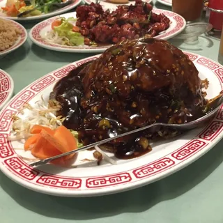 Barbecued Pork Egg Foo Young