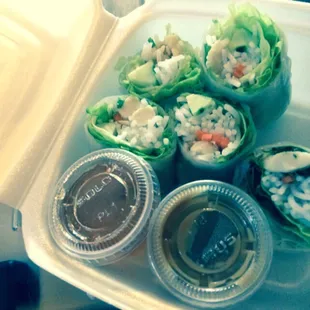 This is their spring roll not sure what it will become when   it grows up!!!