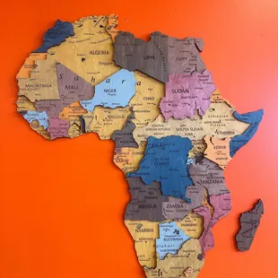 a map of africa