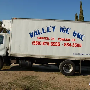 Ice Delivery Truck Decals