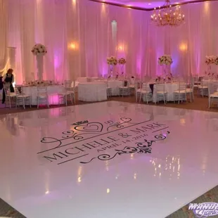 Dance Floor Signage