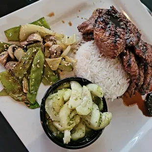 Whatever Ken had for dinner he loved it :)