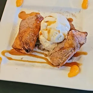 Fried cheesecake