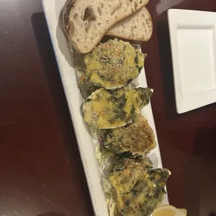 Oysters Rockefeller
