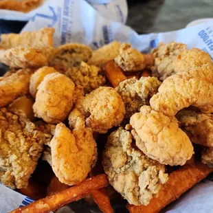 Seafood platter