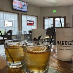 Old fashioned, they were out of cherries
