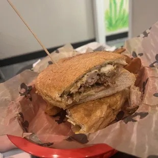 Screaming Pig Panini-Pulled Pork