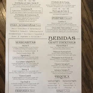 Menu side 2