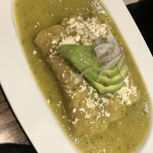 Enchiladas Verdes