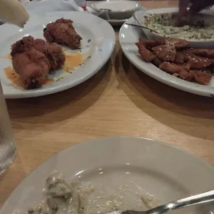 fried chicken, bbq chicken, bbq wings, fried chicken wings, chicken wings and fried chicken, food, chicken wings, poultry, chicken