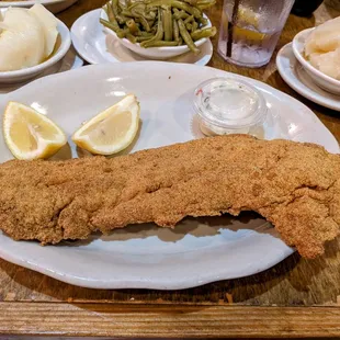 Fried drum--so good!