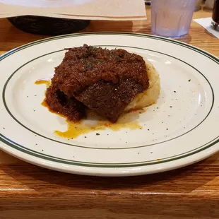 Saturday special - braised beef short ribs