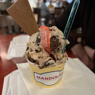 Tiramisu &amp; Dark Choc gelato