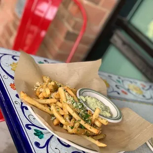 Parmesan fries