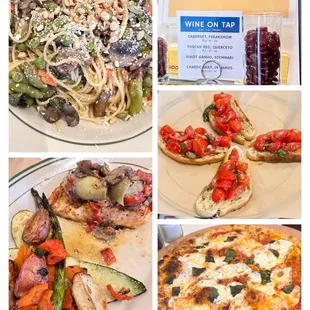 Everything was eccellente! *‿* It&apos;s a yes to Spaghettini Ortolano, Salmon Di Lusso, Bruschetta alla Checca and Margherita.