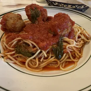 Spaghetti and Meatballs