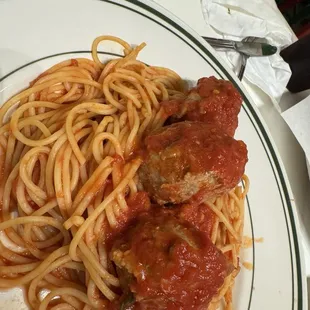 Spaghetti and Meatballs