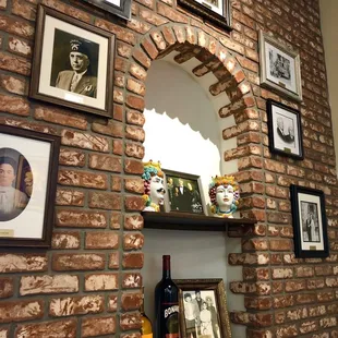 Quaint to kitschy decor adorns Mandola's and add the the ambience and overall experience.