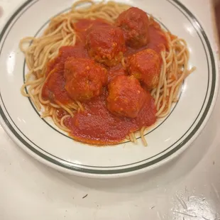 Spaghetti and Meatballs