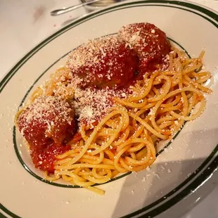 Spaghetti and Meatballs