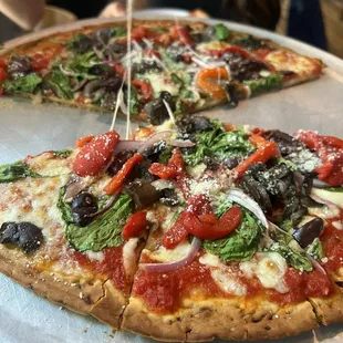 In the Garden Pizza.