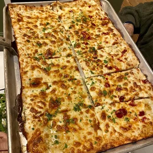 Tupelo Honey (half without Calabrian chiles)