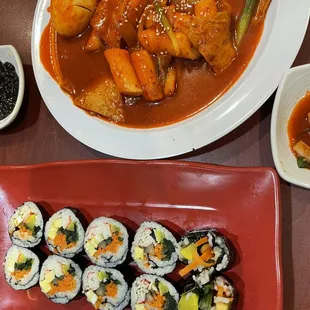 food, sushi and sashimi