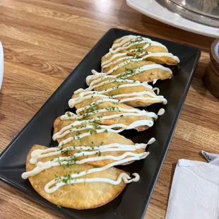 Corn Cheese Mandu (IG: fairlyfoodie)