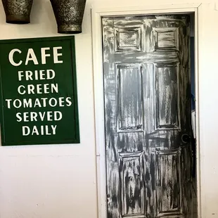 Cute design.. restroom door