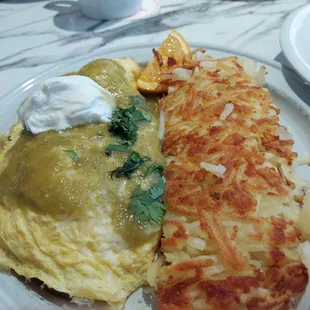 Enchilada Omelet