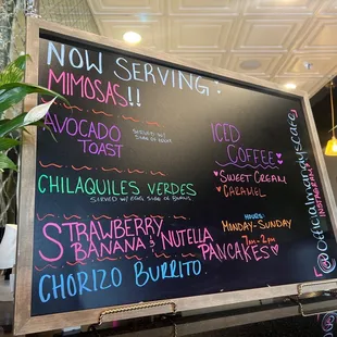 They are now serving mimosa!!!