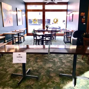 No seating per gov'nah! Good to be safe