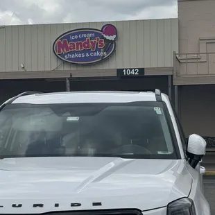 Front of Mandy's